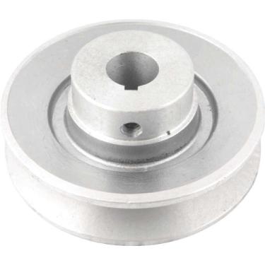 Imagem de Polia de Alumínio 1 Canal, Perfil B, 100 mm com Furo de 3/4'' - 19,1 m