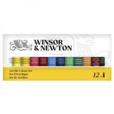Imagem de Tinta Acrílica Winsor & Newton Discover 10ml c/ 12 Cores