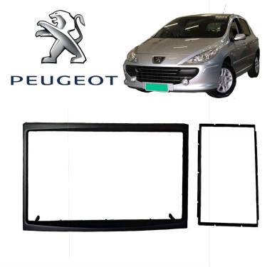 Imagem de Moldura 1/2Din Peugeot 307 Hatch Presence 1.6 16V 2004