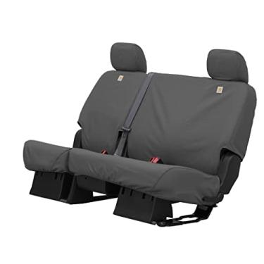 Imagem de Covercraft Carhartt SeatSaver Capas de assento personalizadas | SSC8462CAGY | 2ª fileira 60/40 banco | Compatível com modelos selecionados Ford F-250/350, Gravel