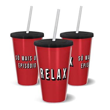 Imagem de Copo Canudo 600ml - Relax