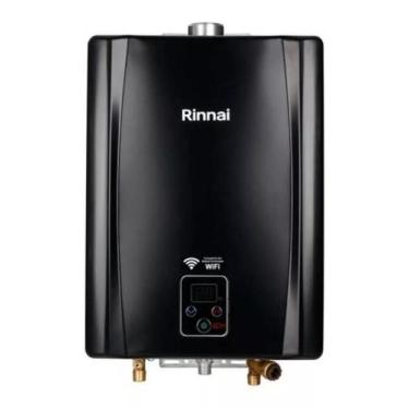 Imagem de Aquecedor De Água À Gás Rinnai 21 Litros E21 FEH - GLP, Preto