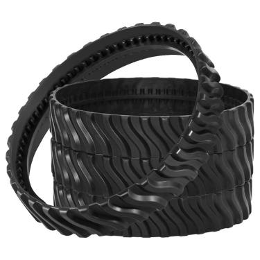 Imagem de VNWIQ Substituição exata R0526100 para Zodiac Baracuda MX6/MX6 Elite Rubber Tire Track, MX8/MX8 Elite Pool Robot Cleaner Traction Bands for Power Wheels Peças de limpeza de piscina (pacote com 4)