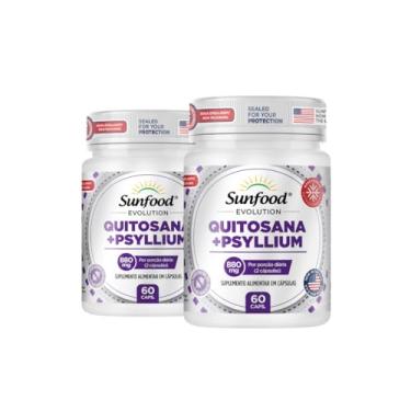 Imagem de KIT 2 QUITOSANA + PSYLLIUM 880MG 60 CAPSULAS - SUNFOOD EVOLUTION