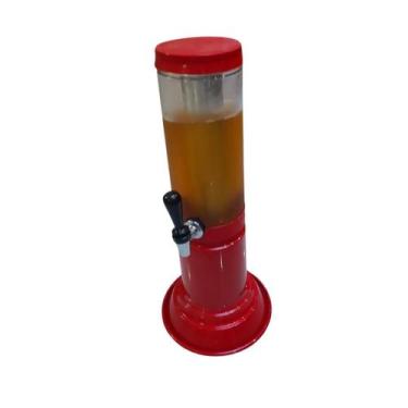 Imagem de Torre De Chopp Cerveja 1,5L Vermelha - Icechopp