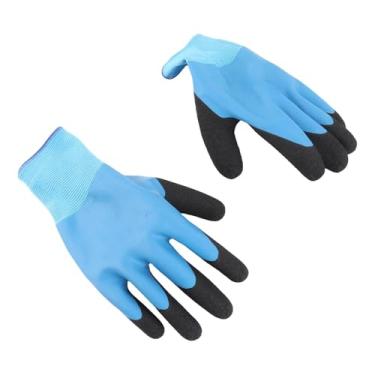 Imagem de Luvas de Eletricista Isoladas, Luvas Resistentes a 400V de Alta Tensão, Luvas de Trabalho de Isolamento Retardador de Chama Com Design de Borracha Não Deslizante