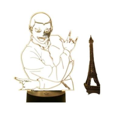 Imagem de Luminária De Mesa 3D Acrílica Para Quarto Infantil, Figura De Anime Ha