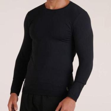 Imagem de Camiseta Lupo Sport T-Shirt Masculino Proteção UV 70632-001, Preto, M