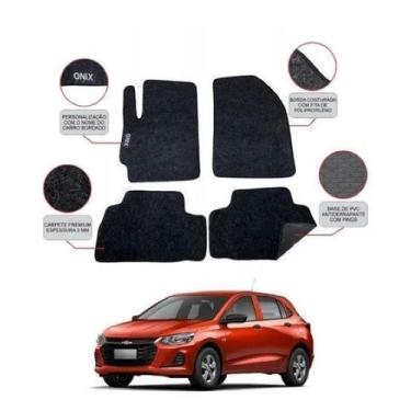 Imagem de Tapete Carpete Chevrolet Onix Luxo Pvc Sport 2020 2021 2022 - Splody