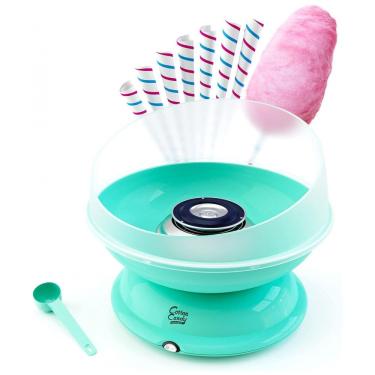 Imagem de BB1000 S Máquina de Algodão Doce Elétrica Profissional, 110v, COTTON CANDY EXPRESS, Azul