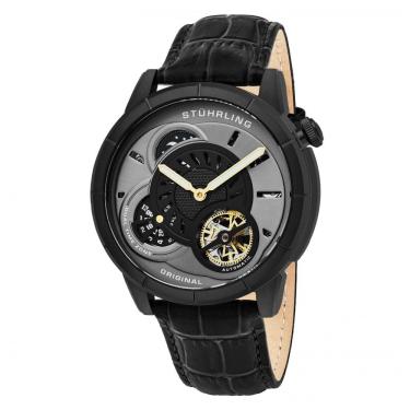Imagem de Relógio Masculino Stuhrling Tesla 686 Automático 45mm, Preto