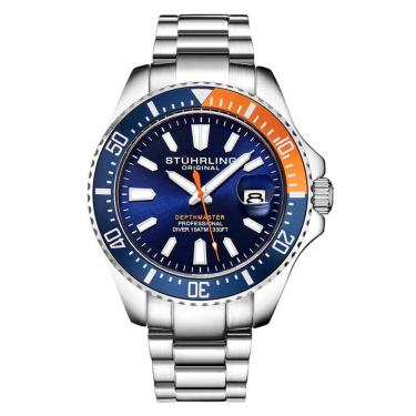 Imagem de Relógio Masculino Stuhrling 3950A Quartzo 42mm, Prata