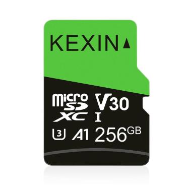 Imagem de Cartão Micro SD KEXIN 256 GB UHS-I A1 V30 U3 com adaptador SD