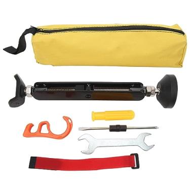 Imagem de GRCFUMO Macaco para suporte de elevação para motocicleta, suporte de peso de 400 kg para roda traseira e dianteira Suporte para trilha de elevação com fivela de freio, ferramenta