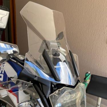 Imagem de Midimttop Capa de para-brisas de motocicleta adequada para R1200GS LC R 1200 GS ADV R1250GS Acessórios 2018 2019 2020 2021 2022 2023 Protetor de para-brisa à prova de vento Flyscreen carenagem frontal