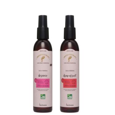 Imagem de Kit 2 Agua Termal Via Aroma - Escolha seus aromas, Gerânio e Grapefrui