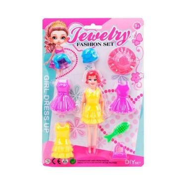 Imagem de Boneca Bela - Com Vestido - 12 Unidades