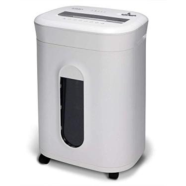 Imagem de Aurora AU1060MA Profissional Grade 10 Folhas Papel Micro-Cut de Alta Segurança e Triturador de Cartão de Crédito / 60 Minutos/Nível de Segurança P-5, Branco, AU1060MA Microcut 10 Folhas de Alta Segurança