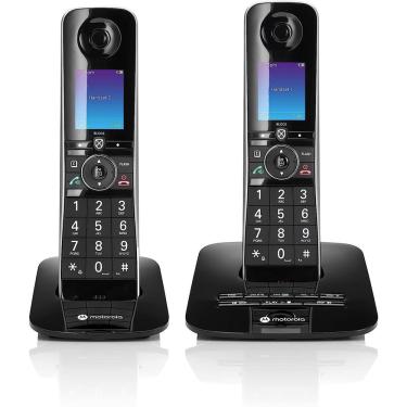 Imagem de Motorola Voice D8712 Telefone S/Fio Com 2 Aparelhos Digitais