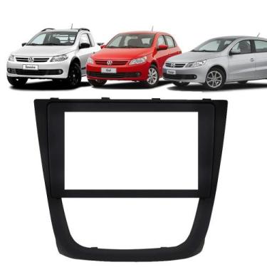 Imagem de Moldura Painel 9 Pol Gol Saveiro Voyage G5 2008-2012 MP5 DVD  - Ecarfr