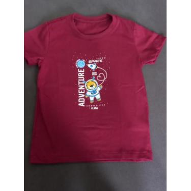 Imagem de Camiseta 100% algodão tamanho 1 ao 3 - Rlkids