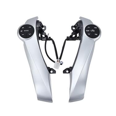 Imagem de Silver ABS Multifuncional Multifuncional Acoel Com Botões de Controle Substituição para 2009-2014