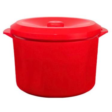 Imagem de Panela Plastica Multiuso para Microondas com Tampa 4 Litros Tapoer Vas