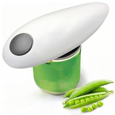 Imagem de Abridor de lata elétrico profissional Cooks, abridores de latas automáticos para idosos, pacientes com artrite, um ótimo utensílio de cozinha, abridores de latas com mãos livres, design de um toque