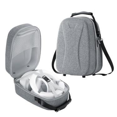 Imagem de AceGamer Estojo de transporte para PSVR2 – Armazenamento de viagem leve para fone de ouvido, controles e acessórios PlayStation VR2 | Ajuste personalizado, design sem odor e resistente a arranhões
