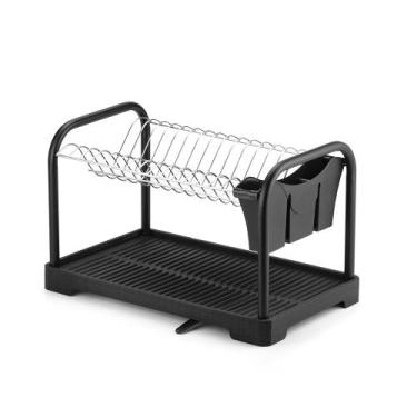 Imagem de Escorredor Master Preto Com Bandeja 1043 Arthi