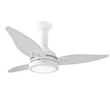 Imagem de VENTILADOR DE TETO ARISTOCRATA LED 127V BRANCO LORENSID COM PÁS BRANCA MDF