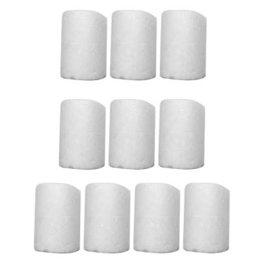 Imagem de FashionCha Conjunto de 10 Círculos de Espuma para Artesanato, Lembrancinhas de Festa, Cilindros de Espuma Leves para Projetos de Faça Você Mesmo, Modelagem, 6x3.5cm