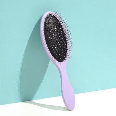 Imagem de Escova de cabelo original desembaraçadora para cabelos secos e molhados, sem embaraço, cerdas macias e flexíveis para mulheres e homens, desembaraçar cabelos lisos e encaracolados grossos