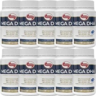 Imagem de Kit 10X Mega Dha - 60 Cápsulas - Vitafor-Masculino