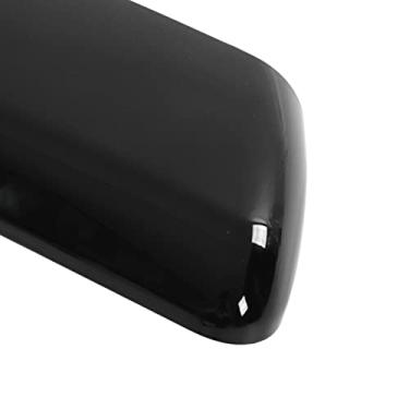 Imagem de Tampa do Espelho Retrovisor Lateral Tampa Metade Superior Tampa do Espelho Retrovisor Exterior Direito Esquerdo Substituição Tampa do Espelho Retrovisor para Silverado (Preto brilhante)