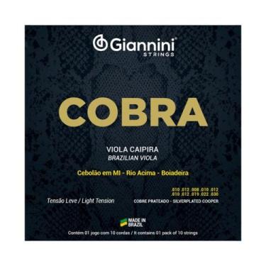 Imagem de Encordoamento giannini gesvl viola cobre prateado leve