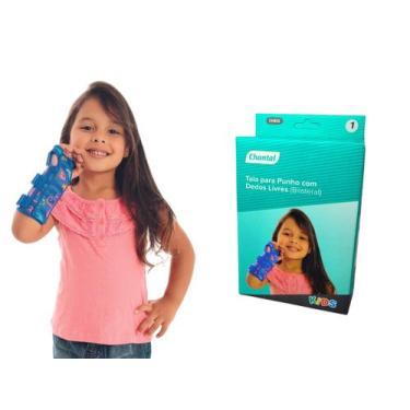 Imagem de Tala para Punho com Dedos Livres Infantil Bilateral - Chantal, 1(13-15