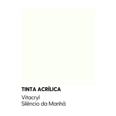 Imagem de Tinta Emborrachada Acetinada Brancos - Vitacryl, Silêncio da Manhã, 3,