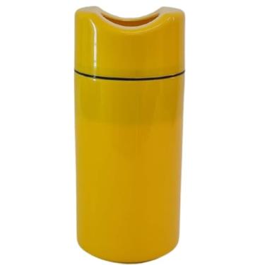 Imagem de Porta Garrafa Térmico 600ml - Camisinha para Cerveja - Isopor para Cerveja | Bar | Restaurante | Lanchonete (Amarelo)
