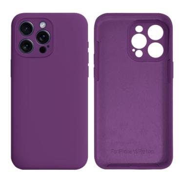 Imagem de Capinha Compativel com iPhone 15 Pro Max Com Proteção de Câmera em Silicone com Interior Aveludado