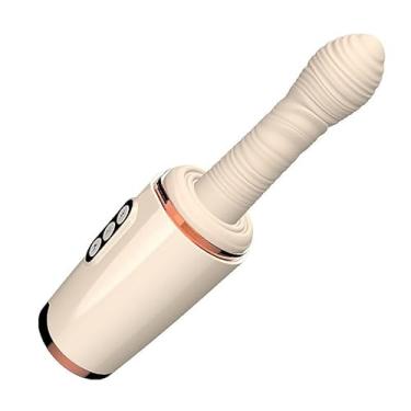 Imagem de Máquina do Sexo com Vai e Vem, Masturbador Feminino, Silicone Líquido e ABS, Gun 2, 7 Modos de Vibração, 24cm x 6,3cm, Recarregável USB