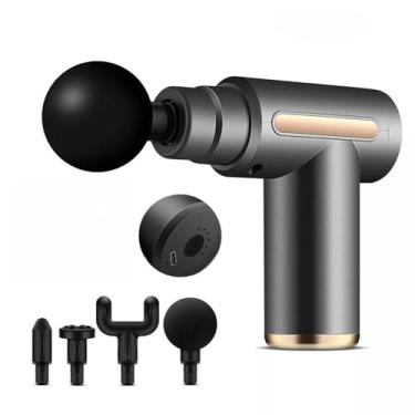 Imagem de Massageador Elétrico Alta Frequência Profissional Muscular Massagem(CINZA)