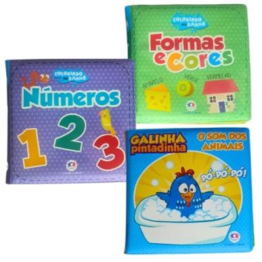 Imagem de Kit 3 Livros Infantil Hora Do Banho - Ciranda Cultural