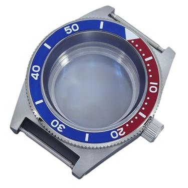 Imagem de Caixa de relógio mecânica à prova d'água vintage de aço inoxidável para relógio Seiko Nh34 Nh35 Nh36 Nh38 Movimento 62MAS, tampa inferior de vidro 9, Caixa de relógio de luxo