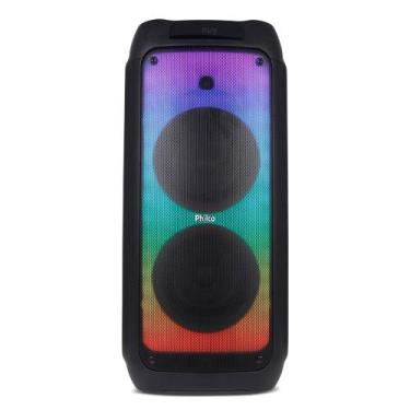 Imagem de Caixa de Som Philco PCX7200 Amplificada Full LED Bluetooth 1350W Bivol