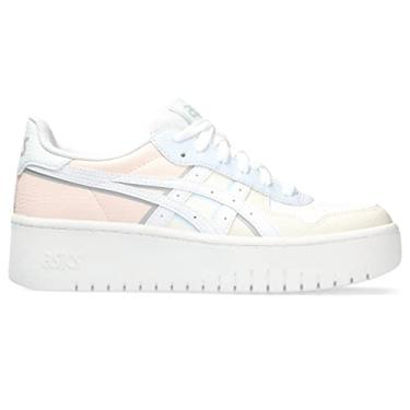 Imagem de ASICS T nis esportivo feminino Japan S PF, Branco/rosa p rola, 9.5