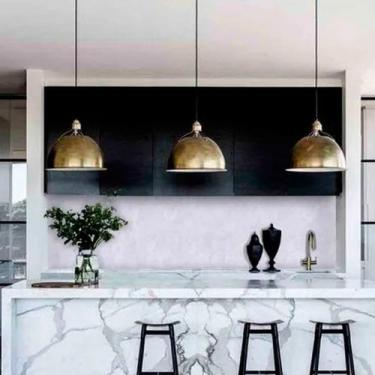 Imagem de Papel de Parede Lavavel para Banheiro Cozinha Revestimento Fosco Concr