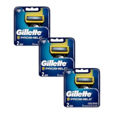 Imagem de Kit com 3 Cargas Gillette Aparelho de Barbear Fusion Proshield c/2