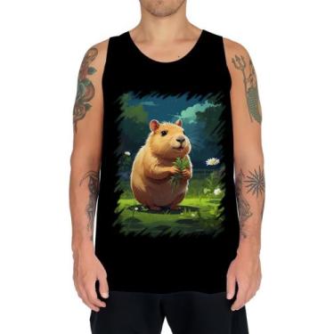 Imagem de Camiseta Regata Capivara do Bem Animalzinho 20 - Kasubeck Store®, INF 