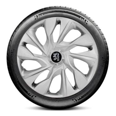 Imagem de Calota LC330 Peugeot Aro 14 Prata DS4 Escolha o carro